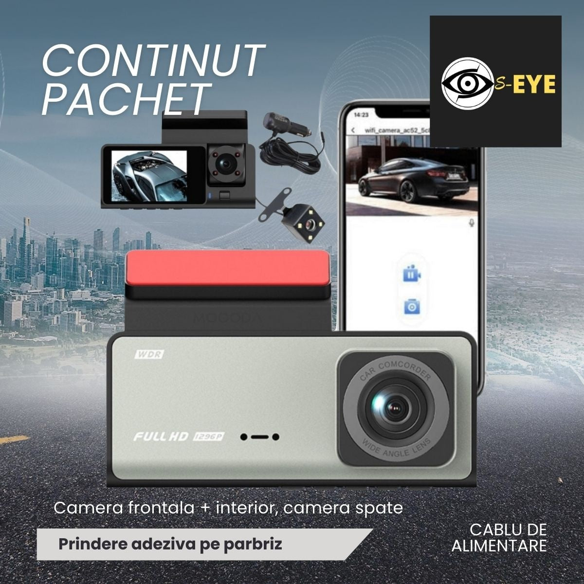 Camera Auto S-EYE 4K